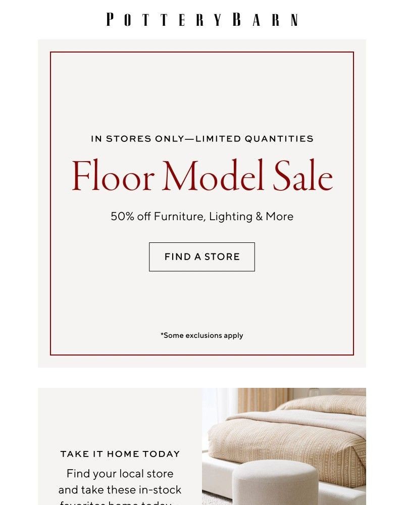 Screenshot of email with subject /media/emails/only-in-stores-floor-model-sale-b976da-cropped-9b5c0254.jpg