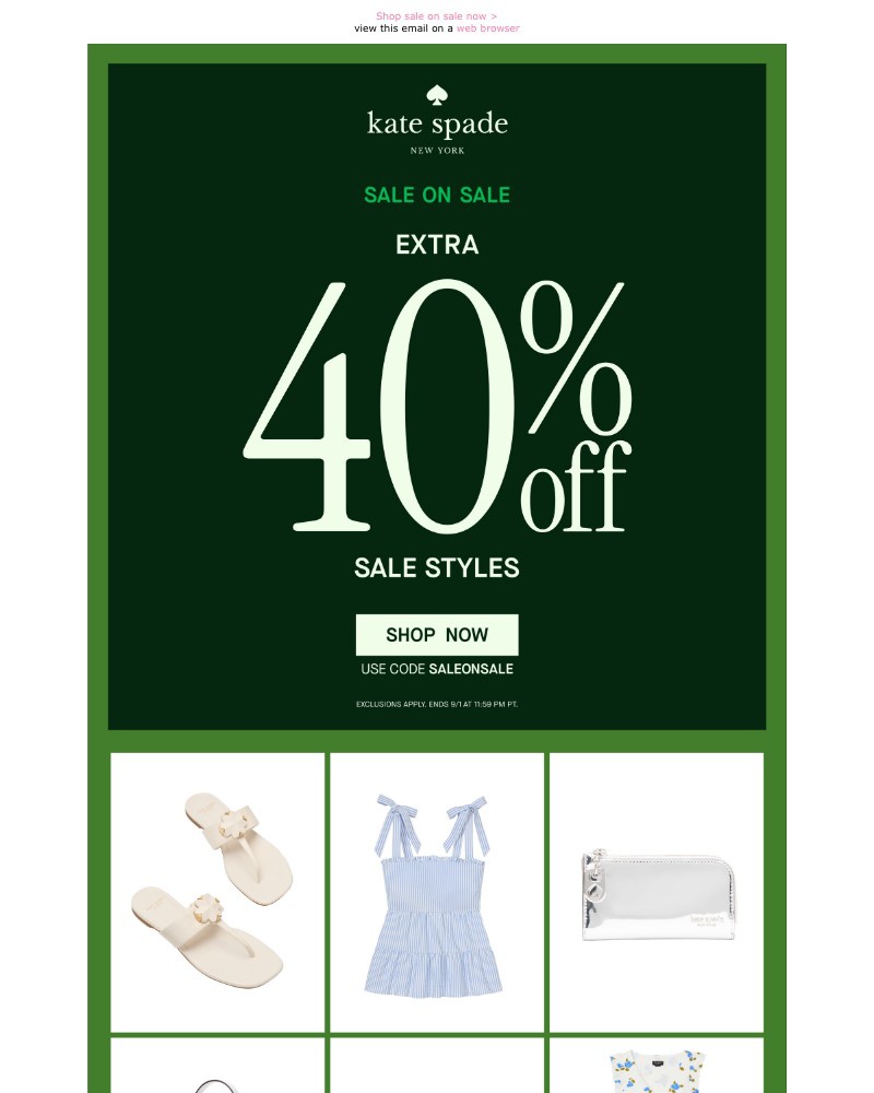 Screenshot of email with subject /media/emails/ooh-have-you-seen-whats-an-extra-40-off-79ce0e-cropped-abed58f0.jpg