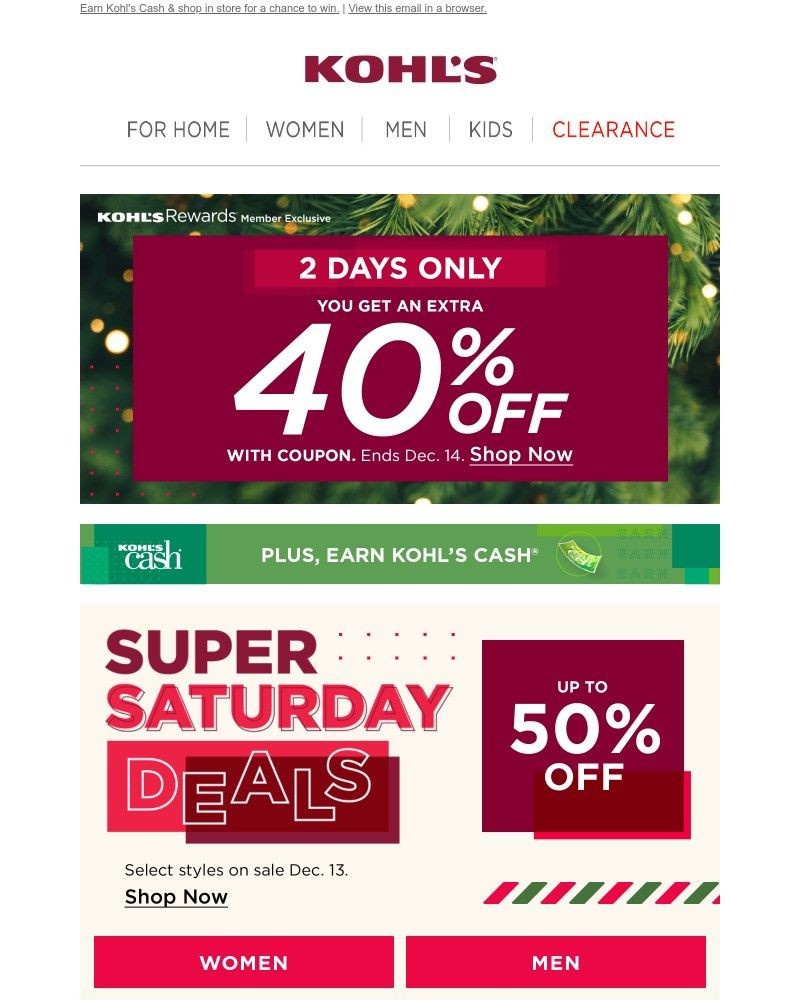 Screenshot of email with subject /media/emails/open-for-40-30-or-20-off-plus-super-saturday-ends-soon-90a0be-cropped-952b8b9d.jpg