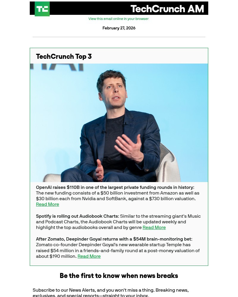 Screenshot of email with subject /media/emails/openai-raises-110b-in-one-of-the-largest-private-funding-rounds-in-history-0254b6_1i62gxq.jpg