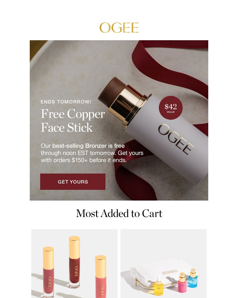 Screenshot of email with subject /media/emails/our-1-bronzer-is-free-b22125-cropped-18e58540.jpg