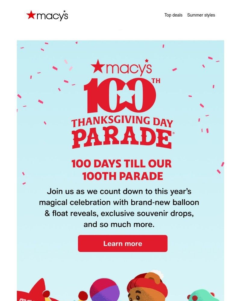 Screenshot of email with subject /media/emails/our-100th-parade-is-100-days-away-395597-cropped-5c8e3de9.jpg