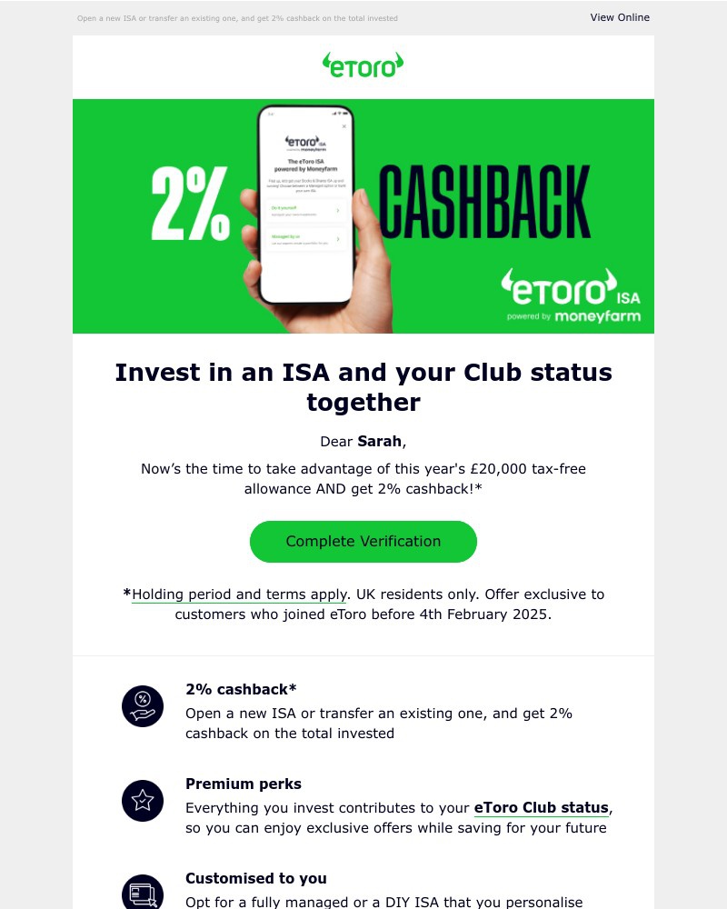 Screenshot of email with subject /media/emails/our-2-isa-cashback-offer-wont-last-much-longer-74d0ae-cropped-008eec5b.jpg