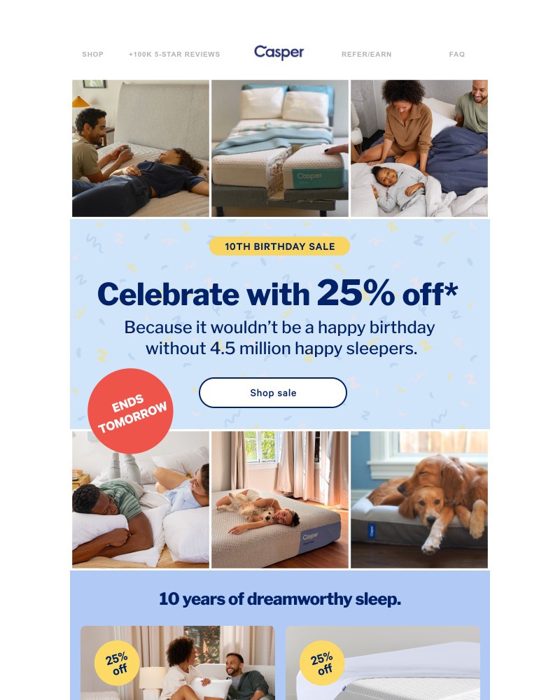Screenshot of email with subject /media/emails/our-25-off-birthday-sale-ends-tomorrow-4b2216-cropped-a4b4d448.jpg
