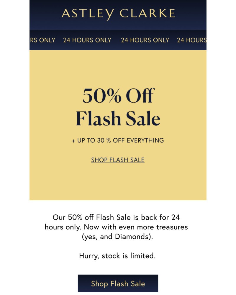 Screenshot of email with subject /media/emails/our-50-off-flash-sale-is-back-5907e8-cropped-465f88e2.jpg