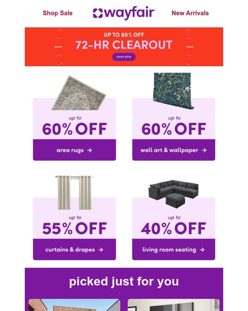 Screenshot of email with subject /media/emails/our-72-hour-clearout-is-back-e82d1b-cropped-f50f51a4.jpg