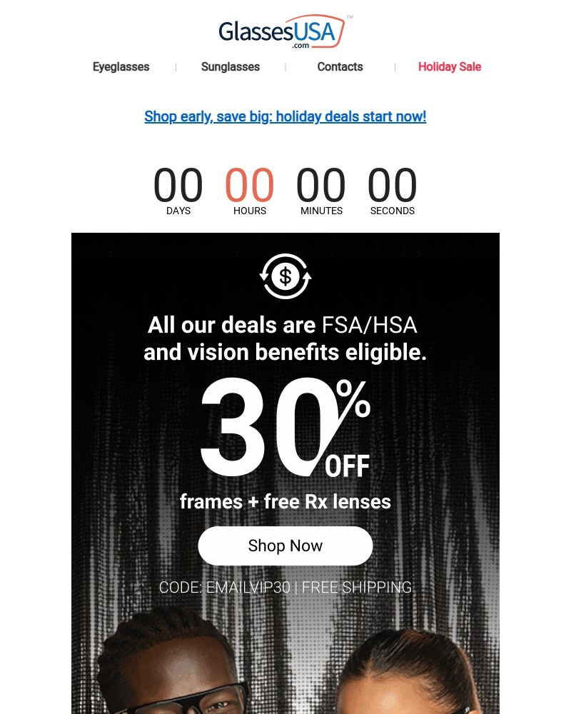 Screenshot of email with subject /media/emails/our-beat-the-end-of-year-rush-sale-ends-midnight-ad15e0-cropped-64c5754b.jpg