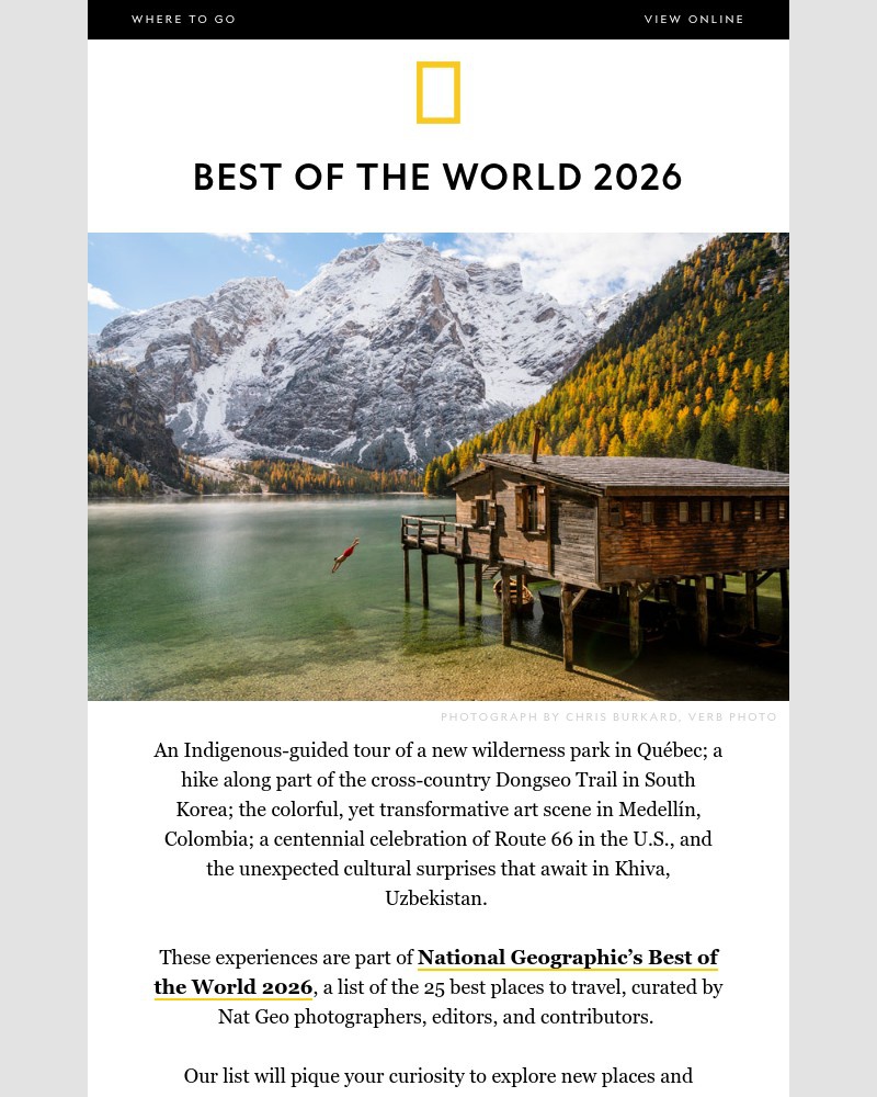 Screenshot of email with subject /media/emails/our-best-of-the-world-list-has-landed-find-out-where-to-go-in-2026-590305-cropped_lFUoldr.jpg