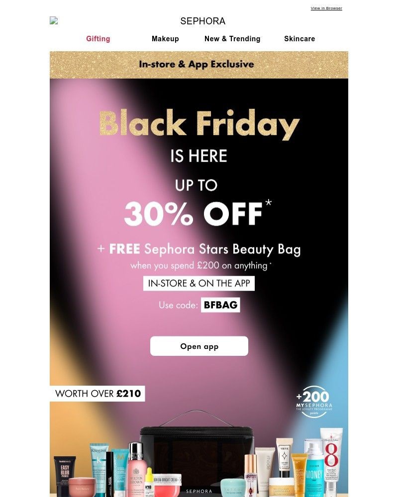 Screenshot of email with subject /media/emails/our-biggest-beauty-bag-has-arrived-worth-over-210-c66c2c-cropped-537be67c.jpg