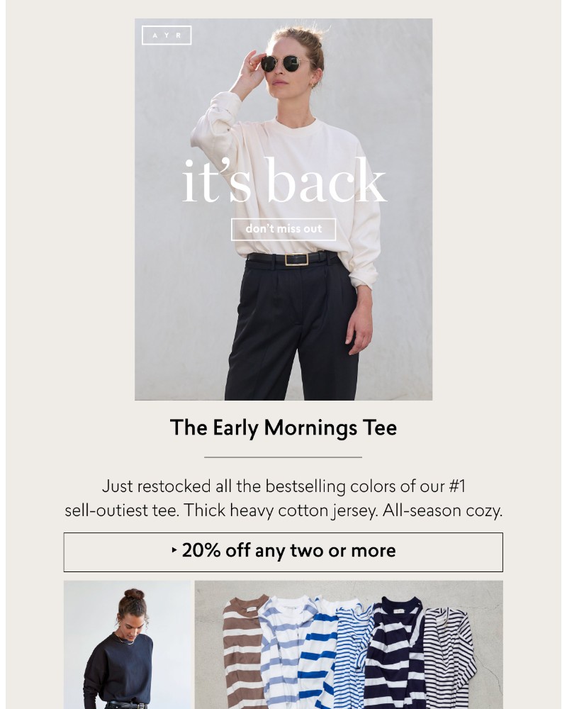 Screenshot of email with subject /media/emails/our-cult-classic-tee-is-back-for-like-10-seconds-efd0d5-cropped-7ad99080.jpg