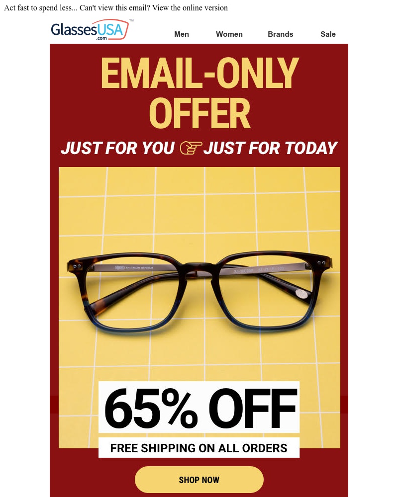 Screenshot of email with subject /media/emails/our-email-only-65-off-offer-starts-now-cropped-c37e988d.jpg