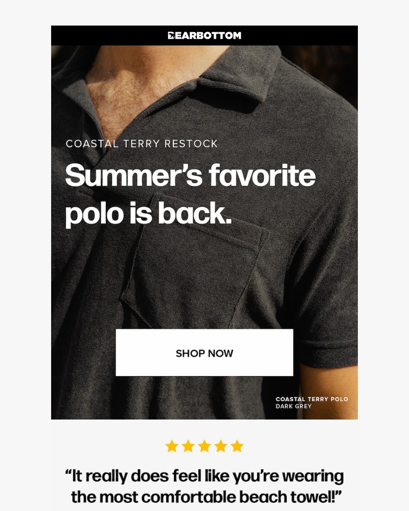 Screenshot of email with subject /media/emails/our-favorite-summer-polo-is-back-1ecfa2-cropped-662c58d4.jpg