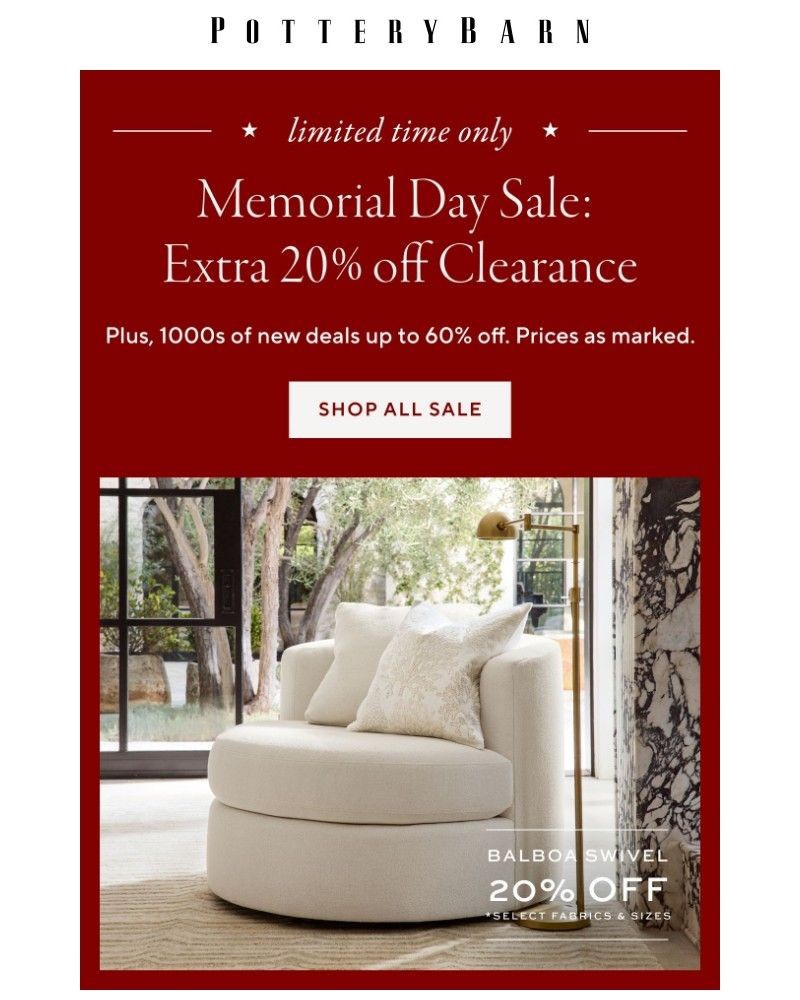 Screenshot of email with subject /media/emails/our-iconic-balboa-chair-on-sale-for-memorial-day-71d6a3-cropped-d95e2b18.jpg