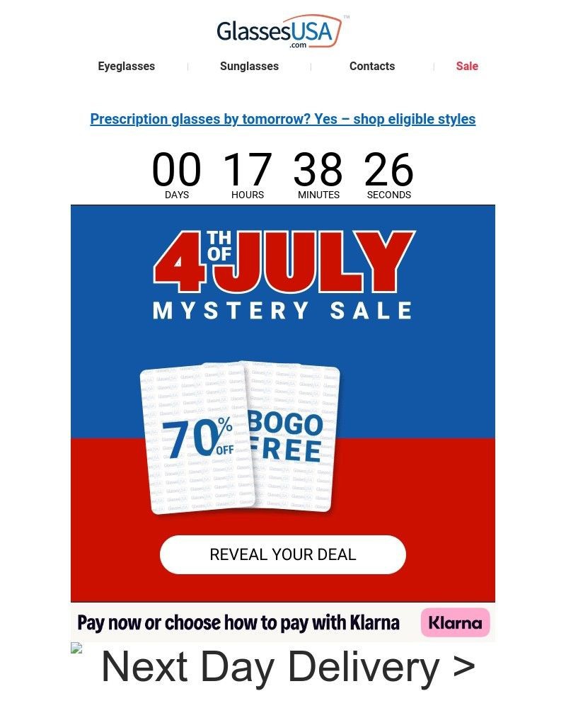 Screenshot of email with subject /media/emails/our-july-4th-mystery-sale-starts-now-save-big-on-glasses-04d1cf-cropped-389fb343.jpg