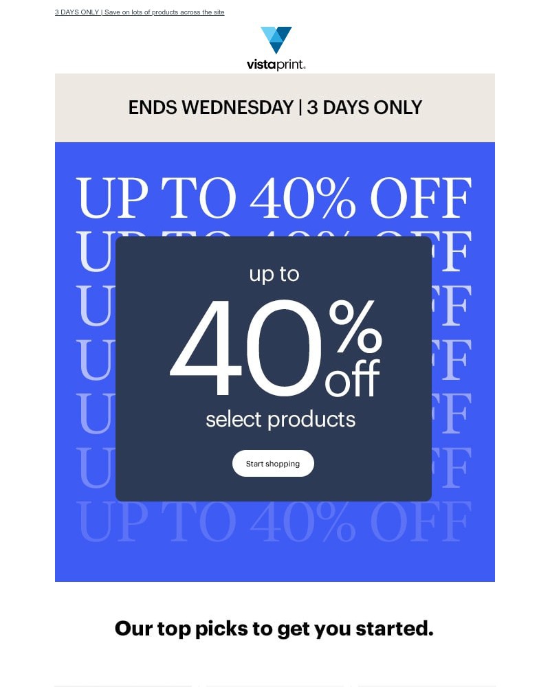 Screenshot of email with subject /media/emails/our-latest-sale-just-landed-up-to-40-off-select-products-0abb56-cropped-5d1d8940.jpg