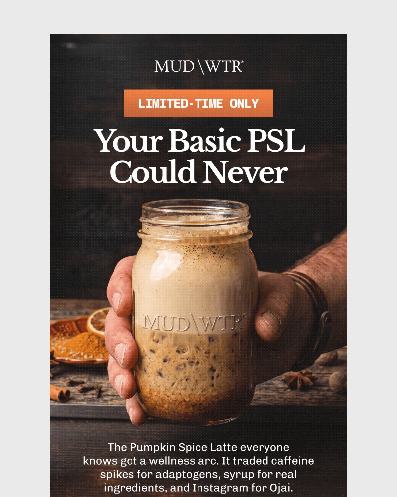 Screenshot of email sent to a MUD/WTR Newsletter subscriber