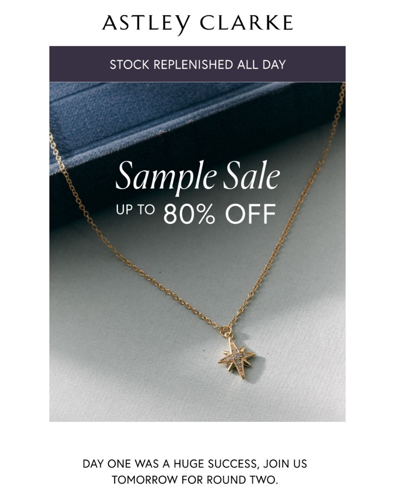 Screenshot of email with subject /media/emails/our-sample-sale-continues-tomorrow-2bb796-cropped-e182e52d.jpg
