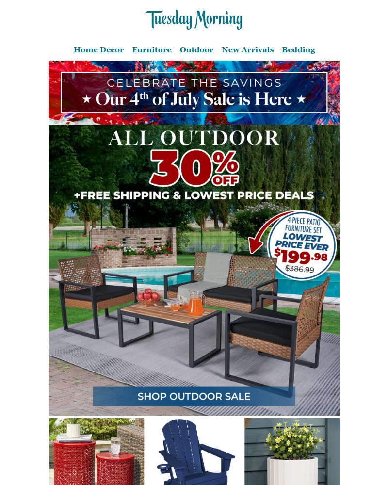 Screenshot of email with subject /media/emails/outdoor-sale-blowout-30-off-free-shipping-da6932-cropped-c50ef0ed.jpg
