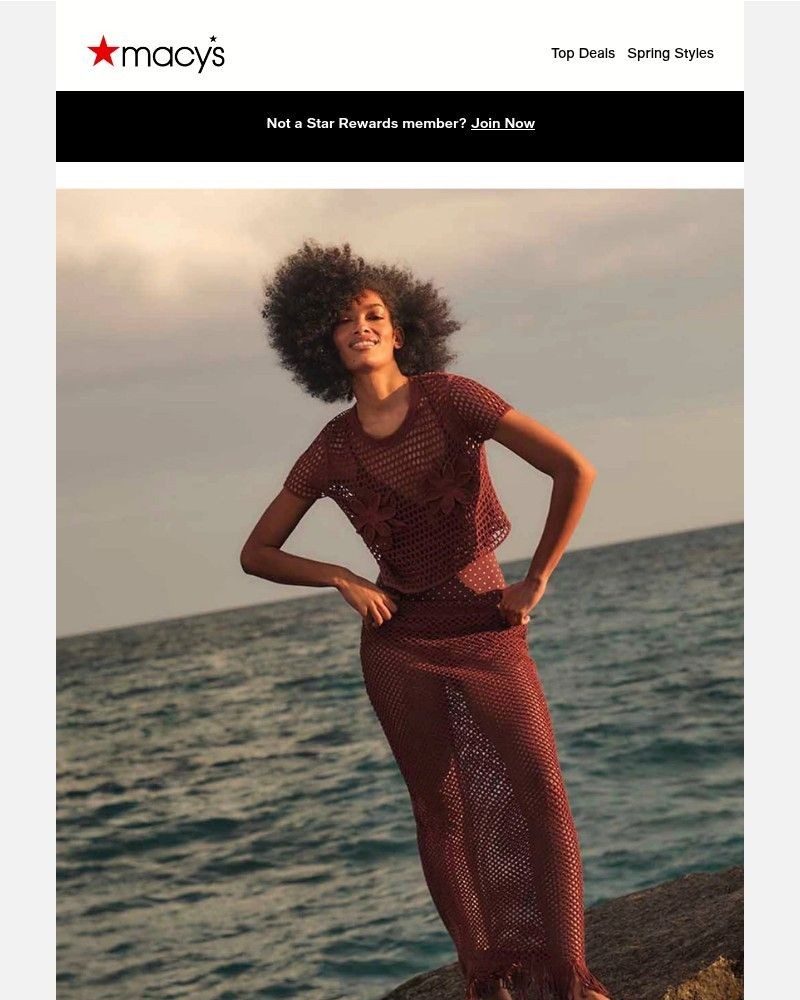 Screenshot of email sent to a Macy's Cart abandoner