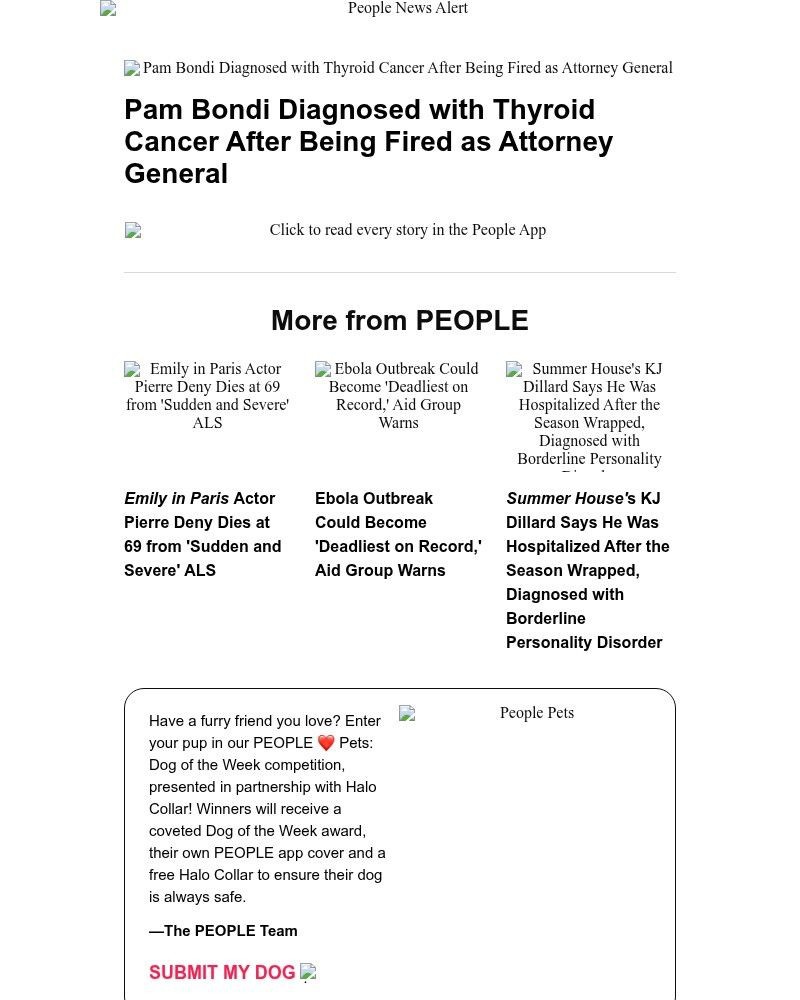 Screenshot of email with subject /media/emails/pam-bondi-diagnosed-with-thyroid-cancer-after-being-fired-as-attorney-general-3df_niF6cZA.jpg