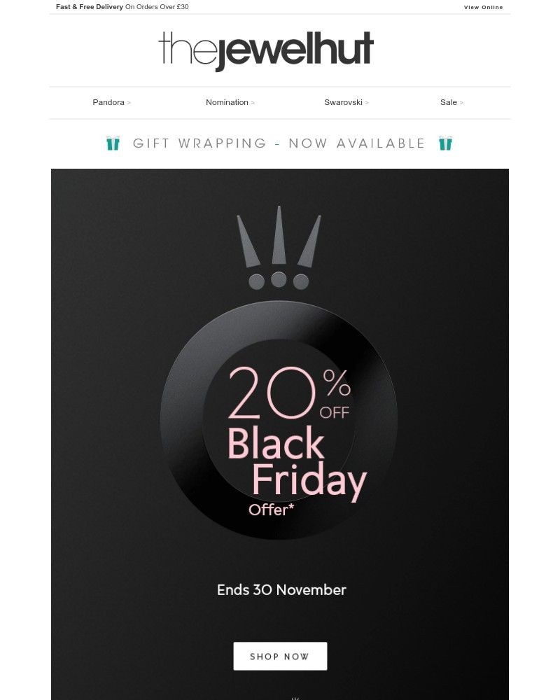 Screenshot of email with subject /media/emails/pandora-black-friday-20-off-347707-cropped-ffb1b47c.jpg
