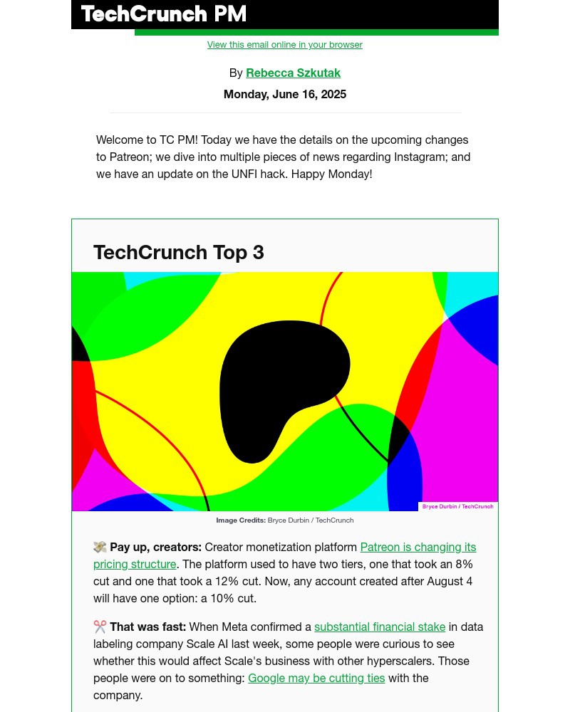 Screenshot of email with subject /media/emails/patreon-changes-its-monetization-strategy-31f940-cropped-b5ca9b07.jpg
