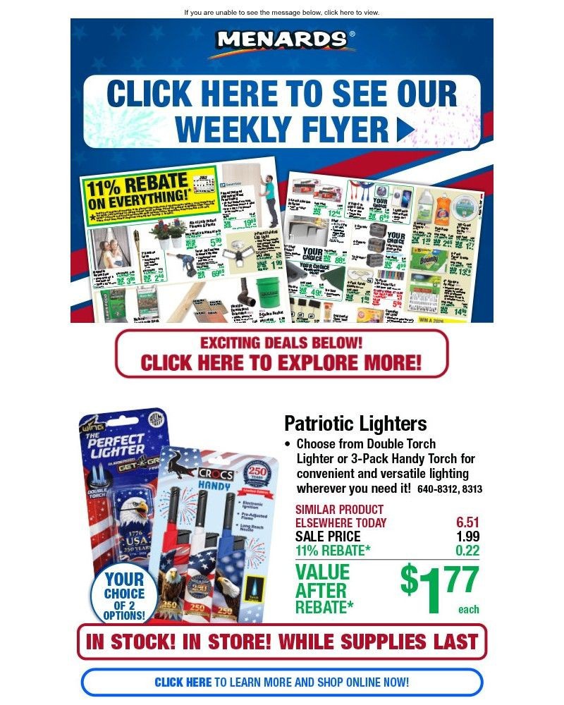 Screenshot of email with subject /media/emails/patriotic-lighters-only-177-after-rebate-plus-new-weekly-flyer-12b10f-cropped-d07e1224.jpg