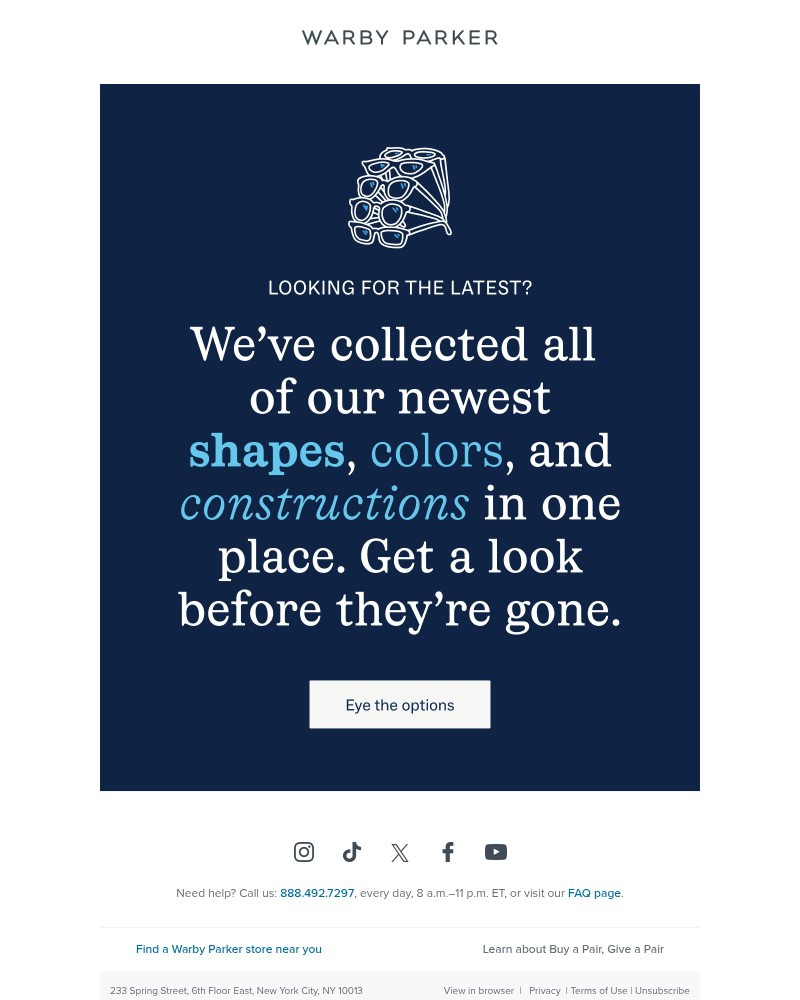 Screenshot of email with subject /media/emails/peep-our-new-collections-19401d-cropped-30998d60.jpg
