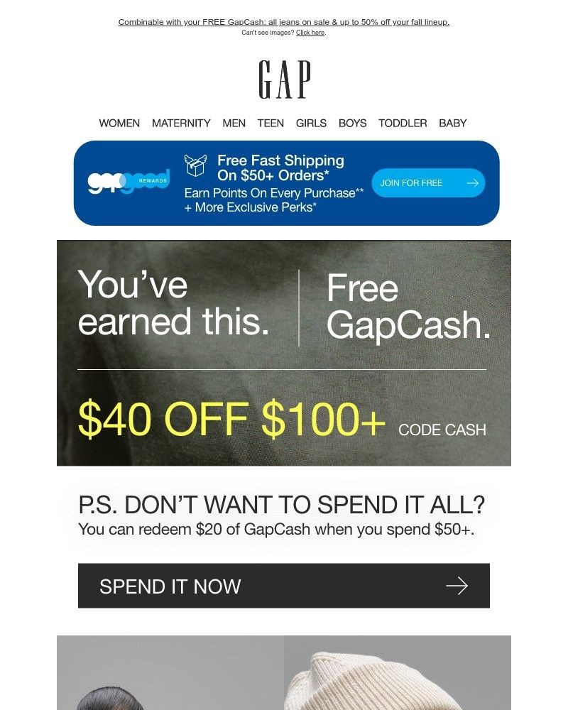 Screenshot of email with subject /media/emails/pend-free-40-gapcah-all-jeans-on-sale-more-668753-cropped-e8722135.jpg