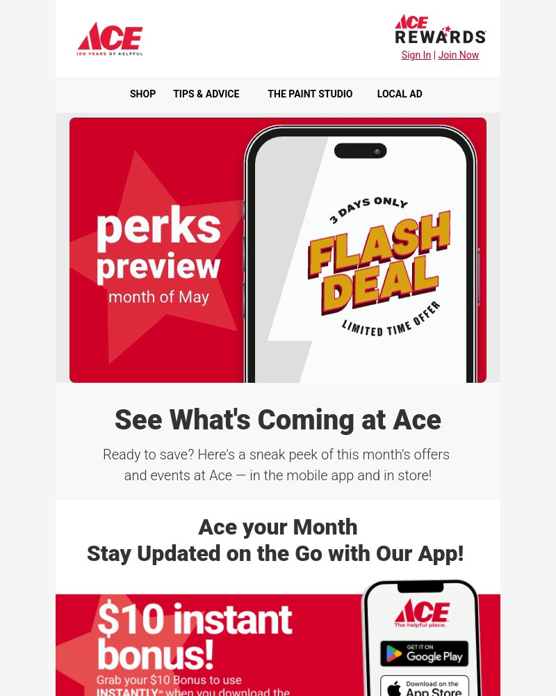 Screenshot of email with subject /media/emails/perks-preview-offers-events-more-at-ace-8a74bc-cropped-93cf30ab.jpg