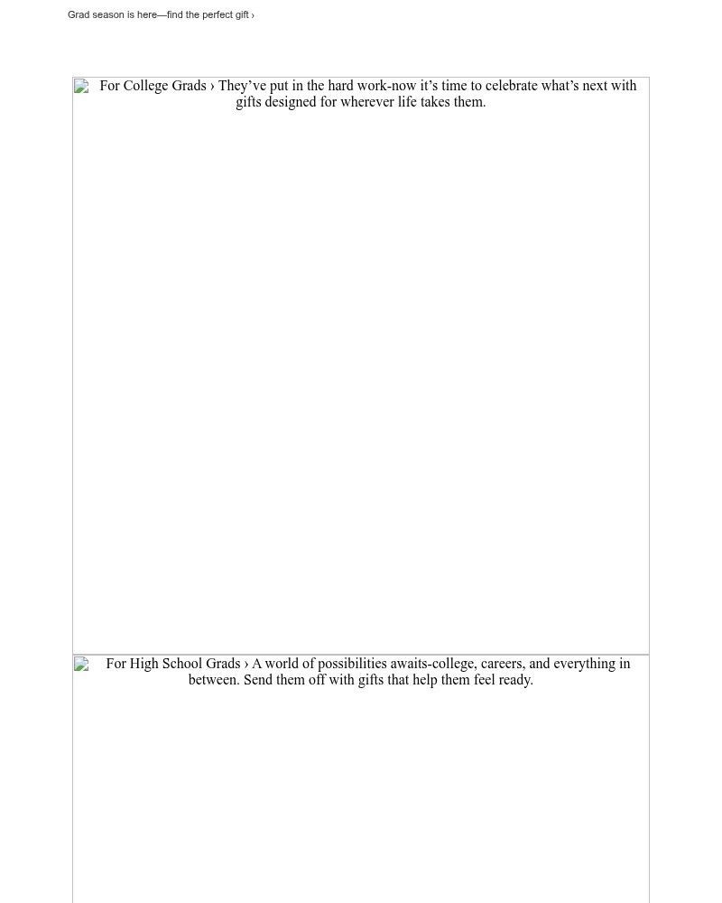 Screenshot of email sent to a Pottery Barn Newsletter subscriber