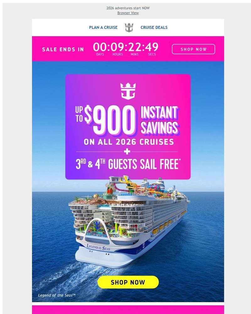 Screenshot of email with subject /media/emails/plan-ahead-pay-less-up-to-900-off-2026-cruises-20a0f7-cropped-4a4ef10f.jpg