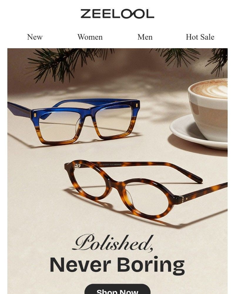 Screenshot of email sent to a Zeelool Newsletter subscriber