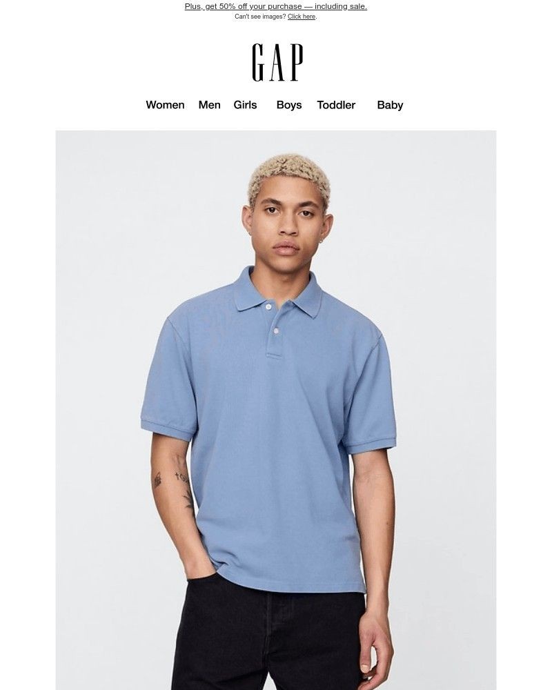 Screenshot of email with subject /media/emails/polos-for-summer-a0fcb5-cropped-a9a2afda.jpg