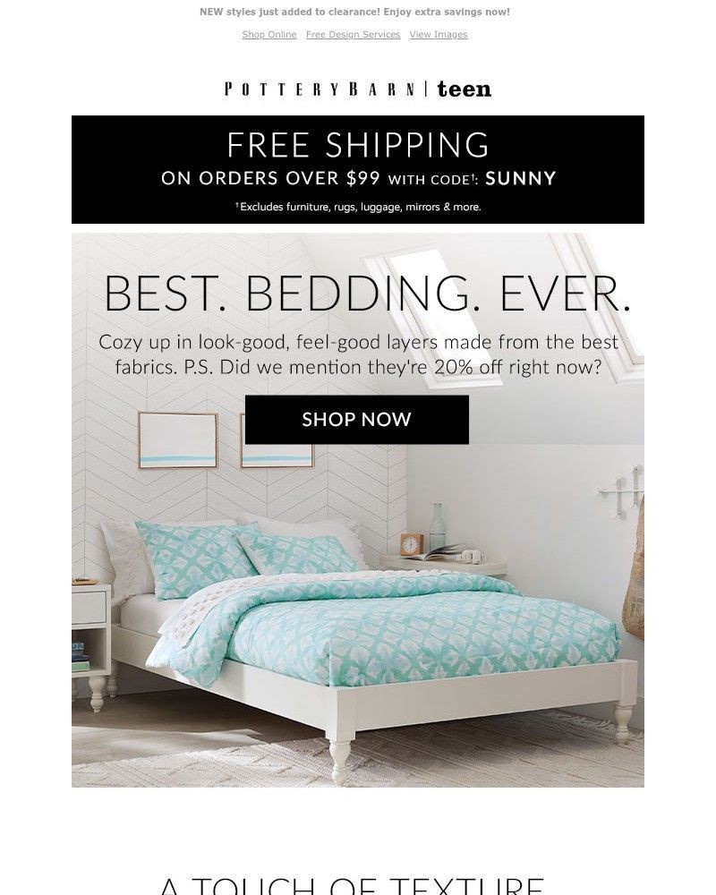 Screenshot of email with subject /media/emails/pottery-barn-teens-coziest-bedding-is-here-ps-its-on-sale-now-d2f4e7-cropped-d42e1bf5.jpg
