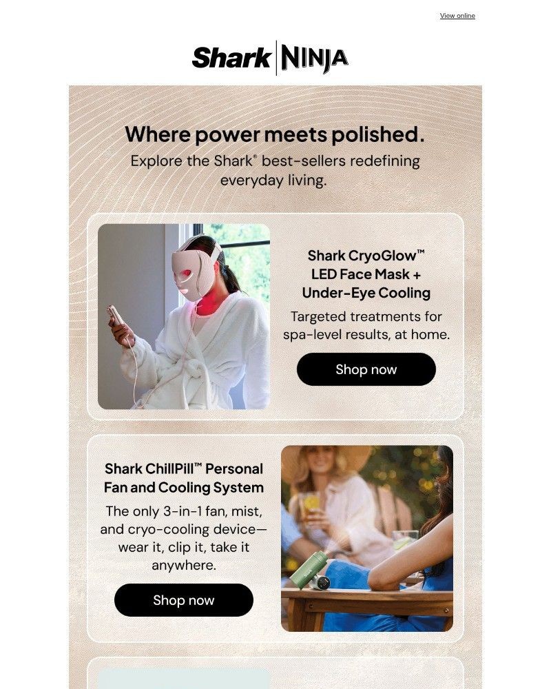 Screenshot of email sent to a Shark Newsletter subscriber