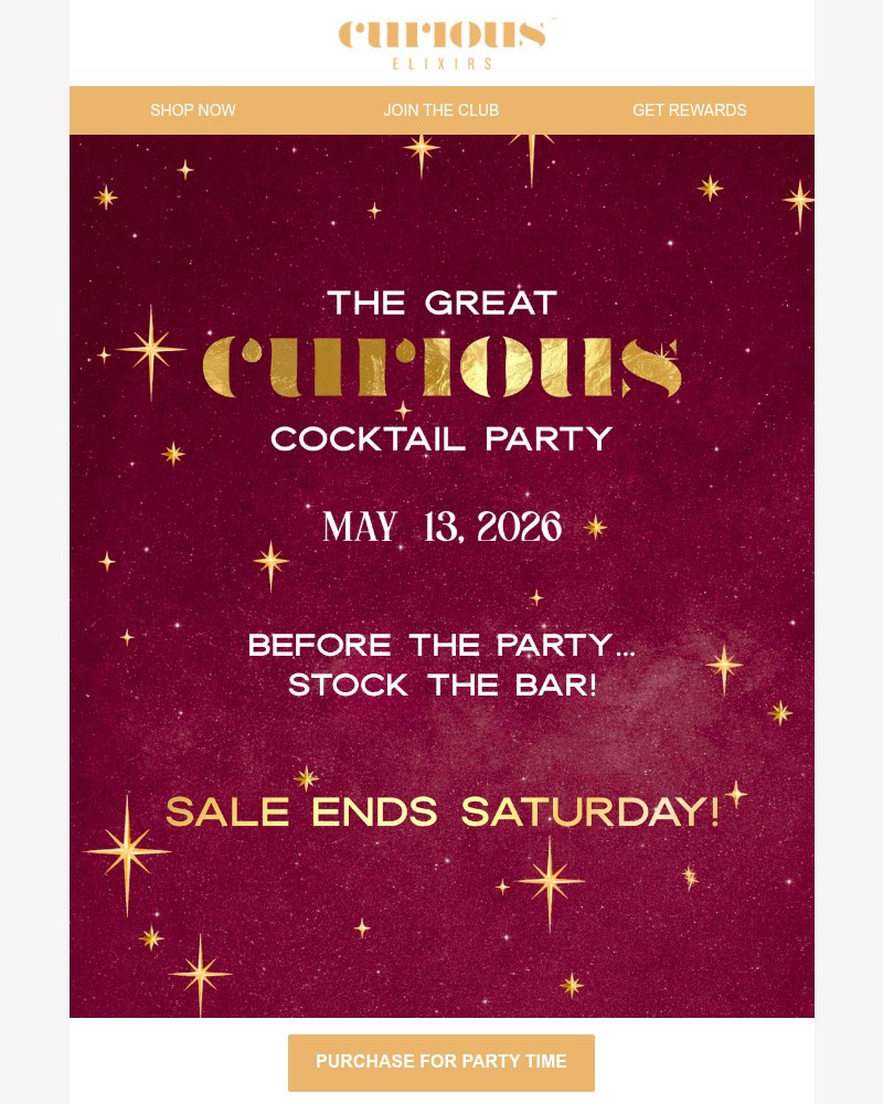 Screenshot of email sent to a Curious Elixirs Newsletter subscriber