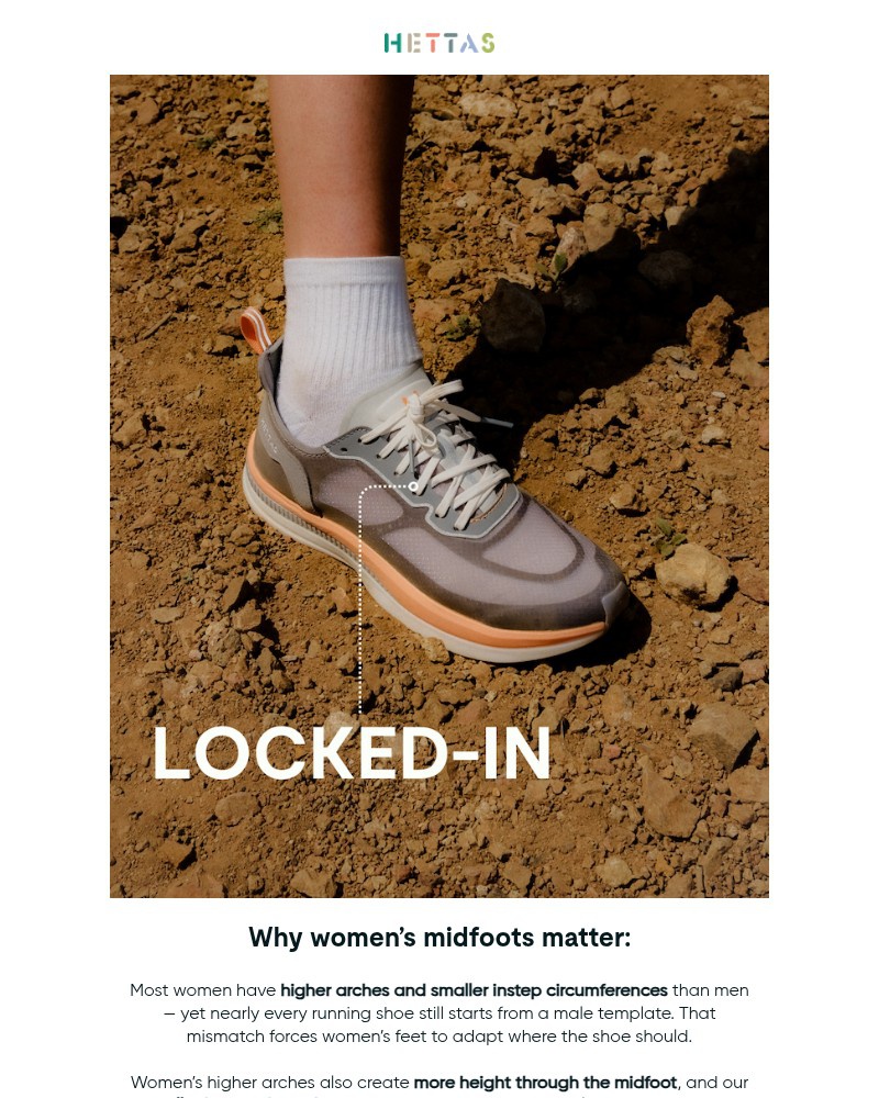 Screenshot of email sent to a Hettas Newsletter subscriber