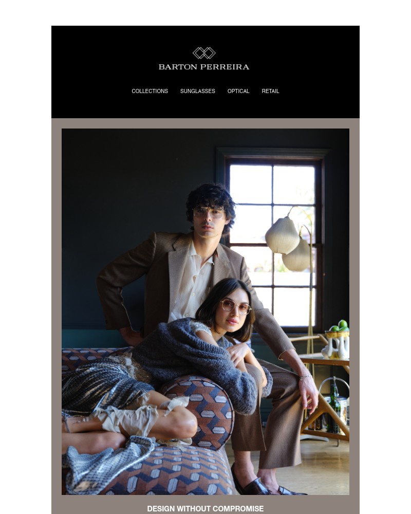 Screenshot of email sent to a Barton Perreira Newsletter subscriber