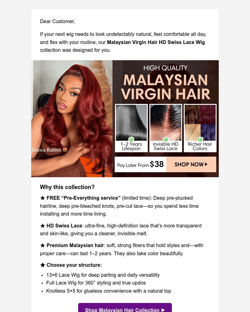 Screenshot of email with subject /media/emails/premium-malaysian-hair-pay-later-from-42-onlyluxurious-longer-lasting-0d93aa-crop_56m3euY.jpg
