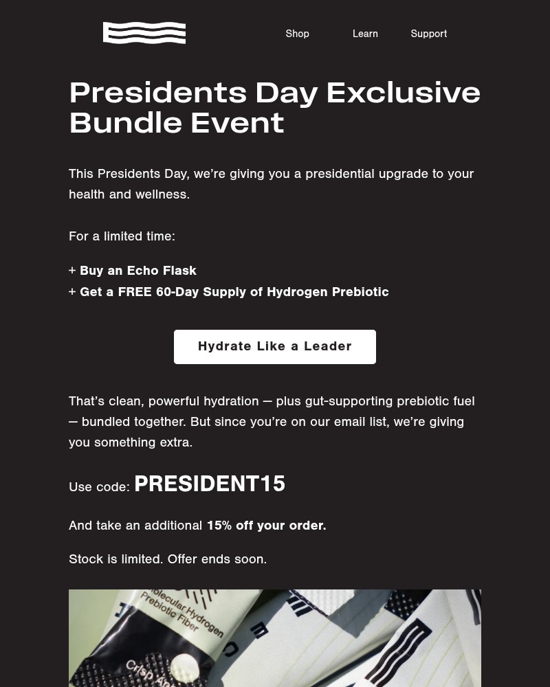 Screenshot of email with subject /media/emails/presidents-day-exclusive-extra-15-off-5983c8-cropped-91936395.jpg
