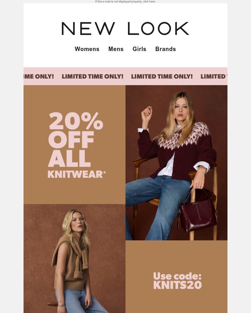 Screenshot of email with subject /media/emails/price-drop-alert-20-off-all-knitwear-a2347d-cropped-fb571ec4.jpg