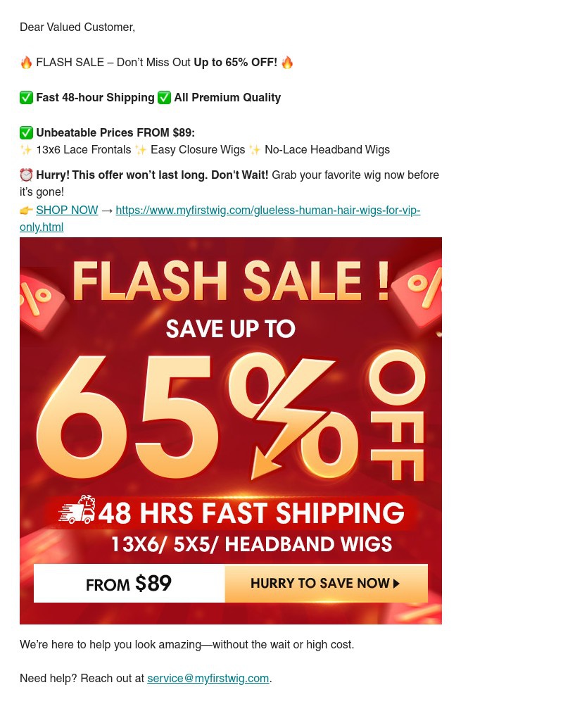 Screenshot of email with subject /media/emails/price-drops-to-8948-hrs-shipping-out-up-to-65-off-quality-hair-222d1d-cropped-44bc7779.jpg