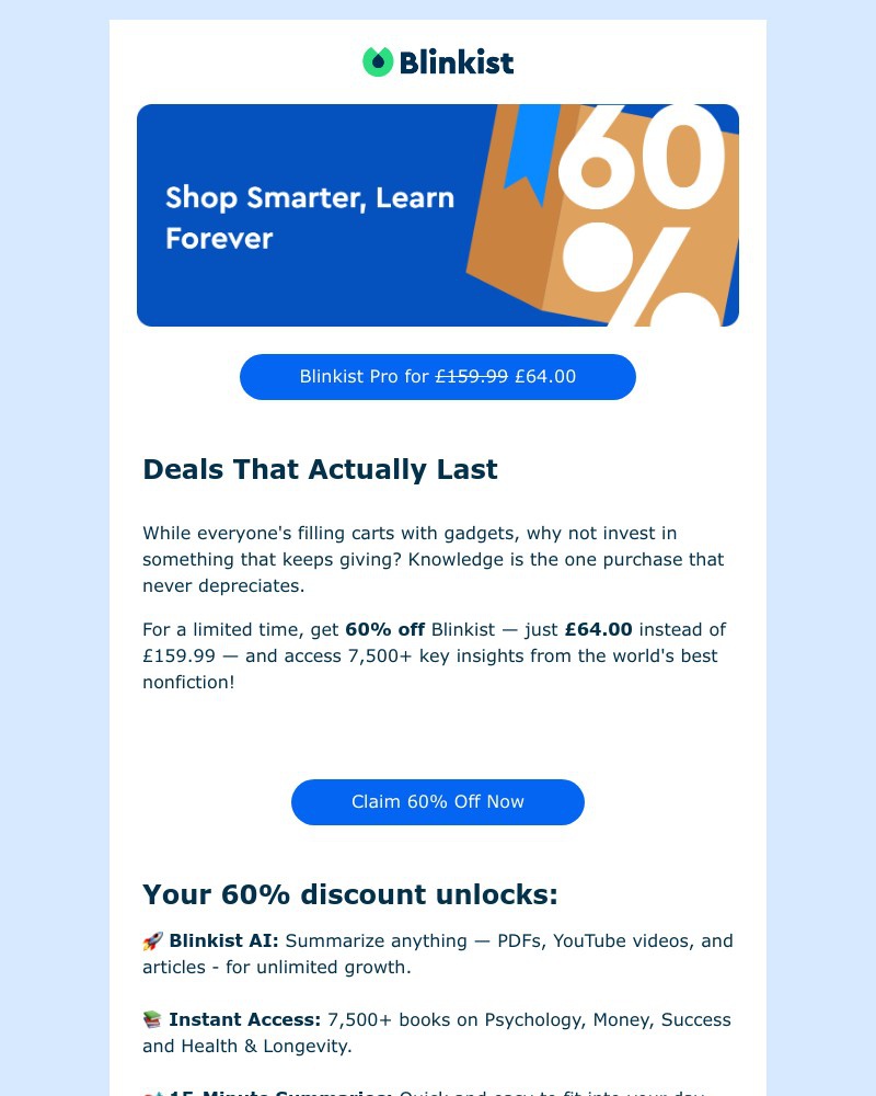 Screenshot of email with subject /media/emails/prime-deal-60-off-blinkist-d060cc-cropped-201488b6.jpg