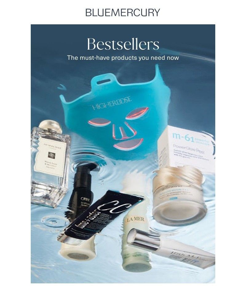 Screenshot of email sent to a Bluemercury Newsletter subscriber