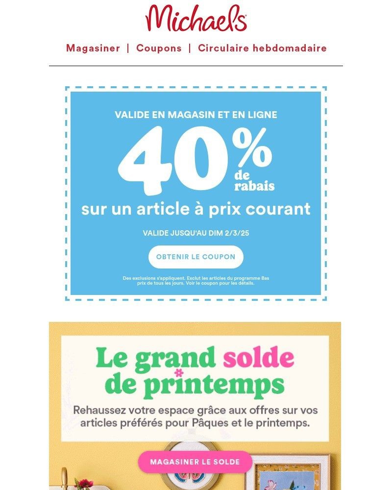 Screenshot of email with subject /media/emails/profitez-de-40-de-rabais-sur-un-article-a-prix-courant-avec-coupon-juste-a-temps-_qLeCGd6.jpg
