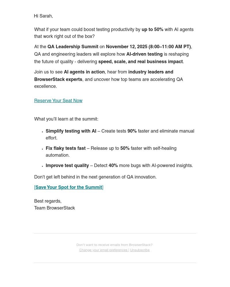 Screenshot of email with subject /media/emails/qa-leadership-summit-is-back-accelerate-qa-excellence-with-ai-agents-4f7e3d-cropp_qYoFsBp.jpg