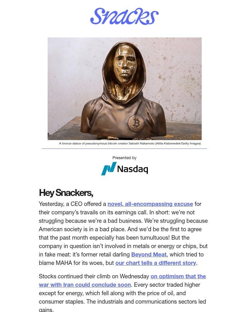 Screenshot of email sent to a Robinhood Registered user