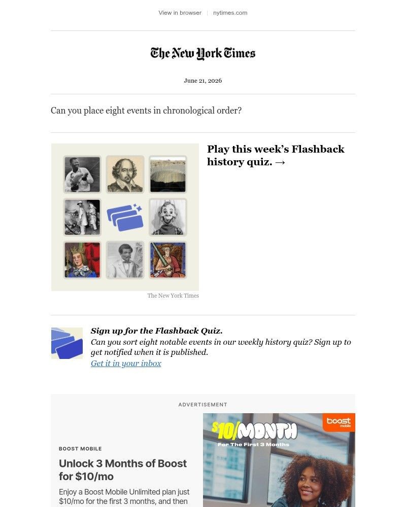 Screenshot of email with subject /media/emails/quiz-can-you-place-8-events-in-chronological-order-030e70-cropped-93e8020b.jpg