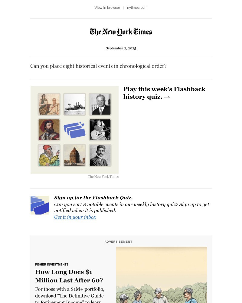 Screenshot of email with subject /media/emails/quiz-can-you-place-8-events-in-chronological-order-2f4cff-cropped-d5def484.jpg